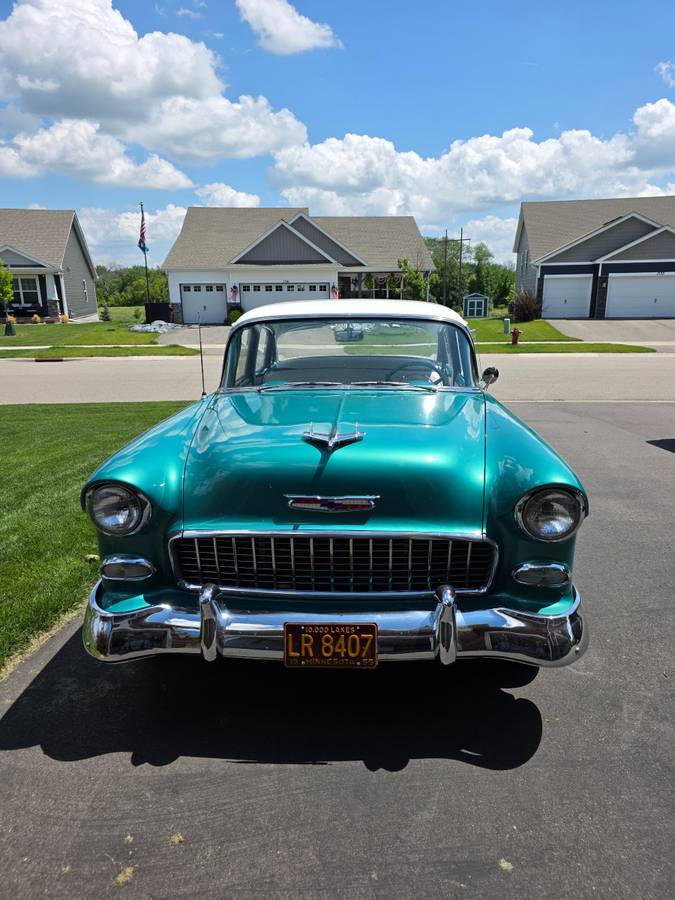 Chevrolet-bel-air-1955-green-1