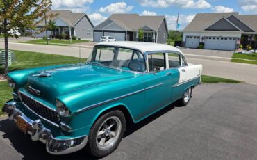 Chevrolet-bel-air-1955-green