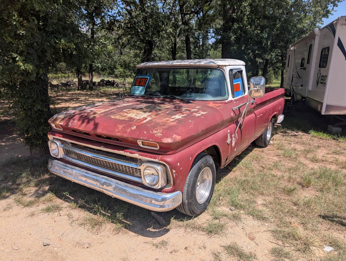 Chevrolet-c10-1963-red
