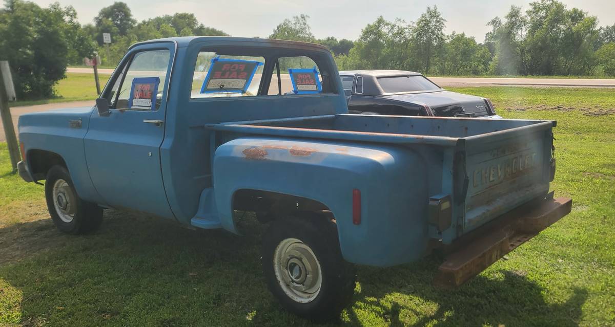 Chevrolet-c10-swb-stepside-1977-blue-1