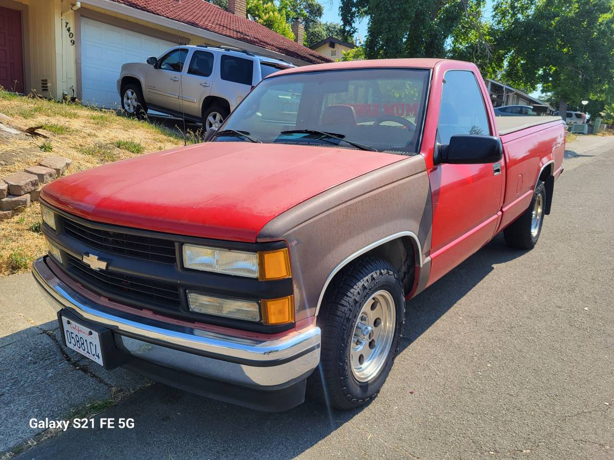 Chevrolet-c1500-pickup-2wd-1995-red-1
