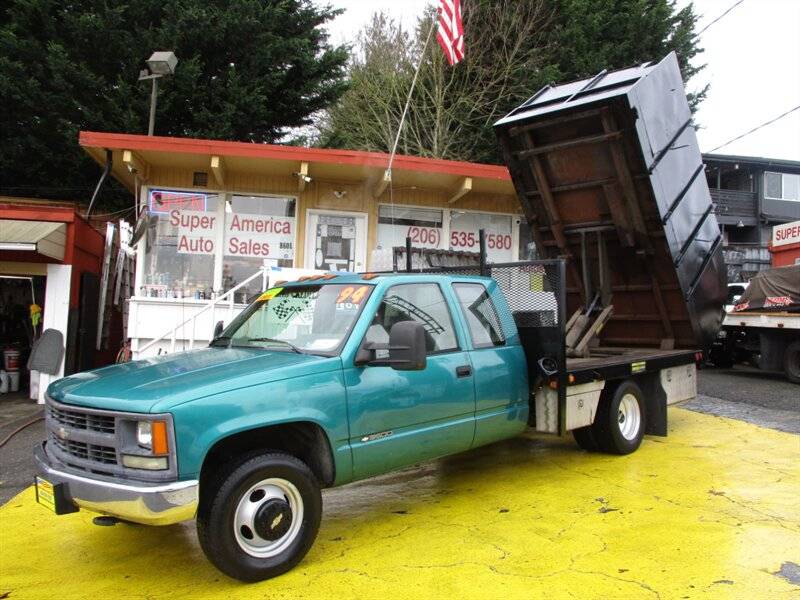 Chevrolet-c3500-silverado-1994-green-1