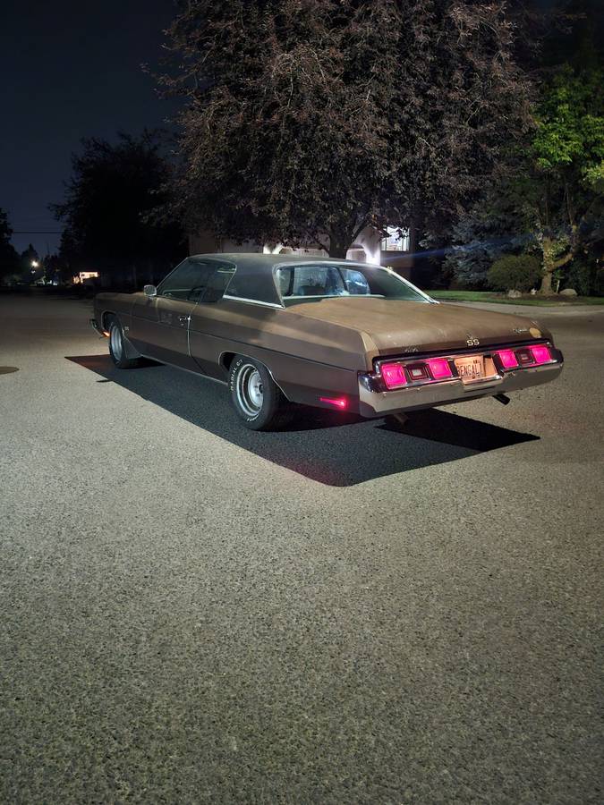 Chevrolet-chevy-impala-1973-brown-1