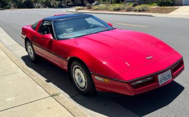 Chevrolet-corvette-1986-red