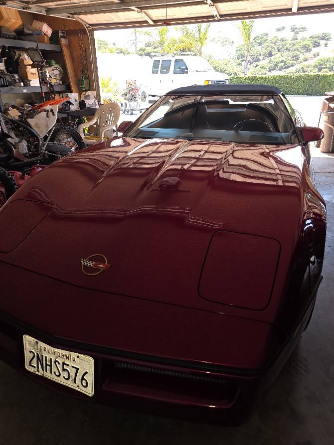 Chevrolet-corvette-1989-red