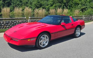 Chevrolet-corvette-1990-red