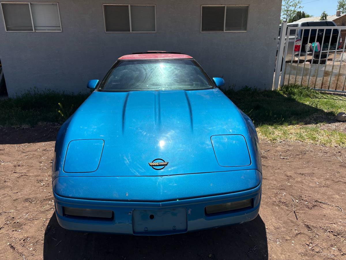 Chevrolet-corvette-1992-blue
