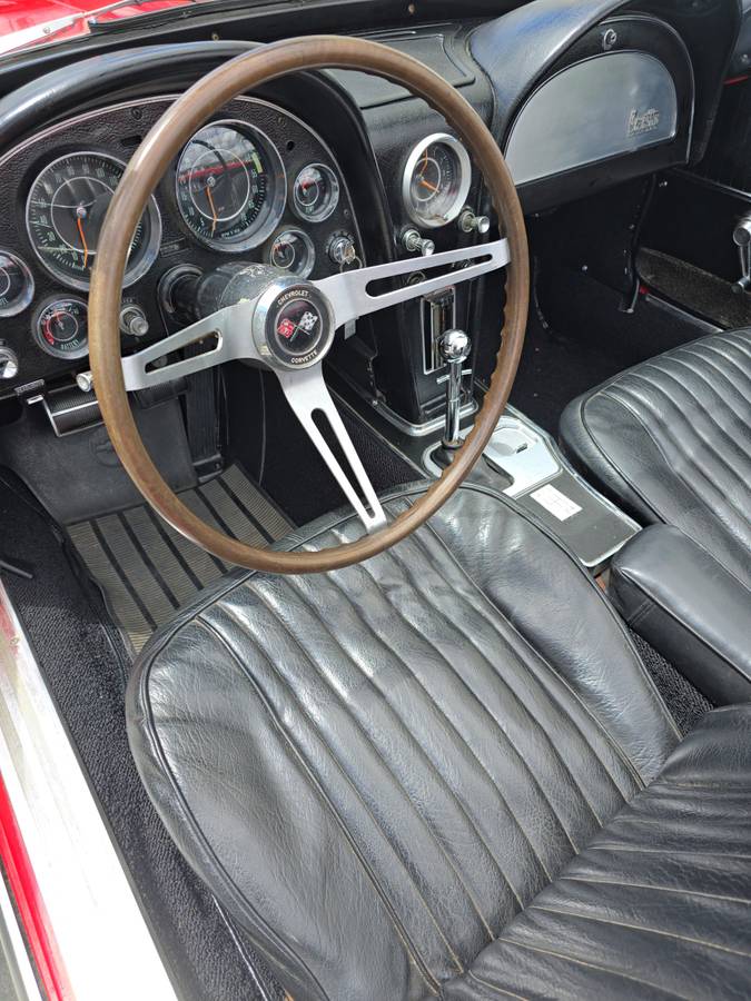 Chevrolet-corvette-convertible-1964-red-1