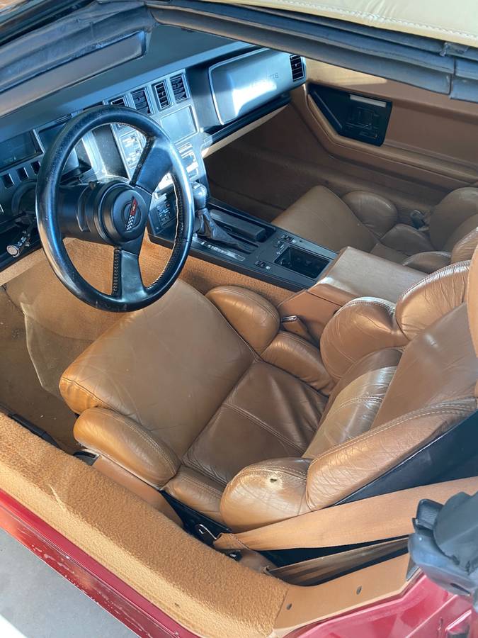 Chevrolet-corvette-convertible-1989-red-1