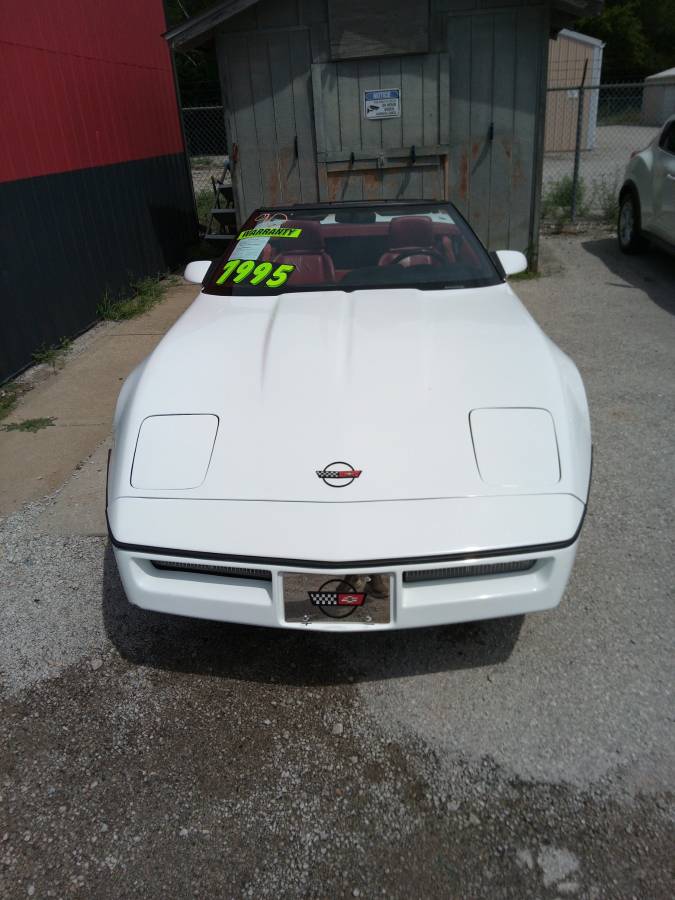Chevrolet-corvette-convertible-1990-white-2