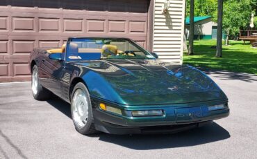 Chevrolet-corvette-convertible-1991-green-1