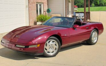 Chevrolet-corvette-convertible-1993-red