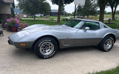 Chevrolet corvette silver anniversary 1978