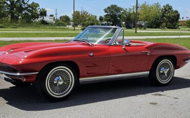Chevrolet-corvette-stingray-1964-red