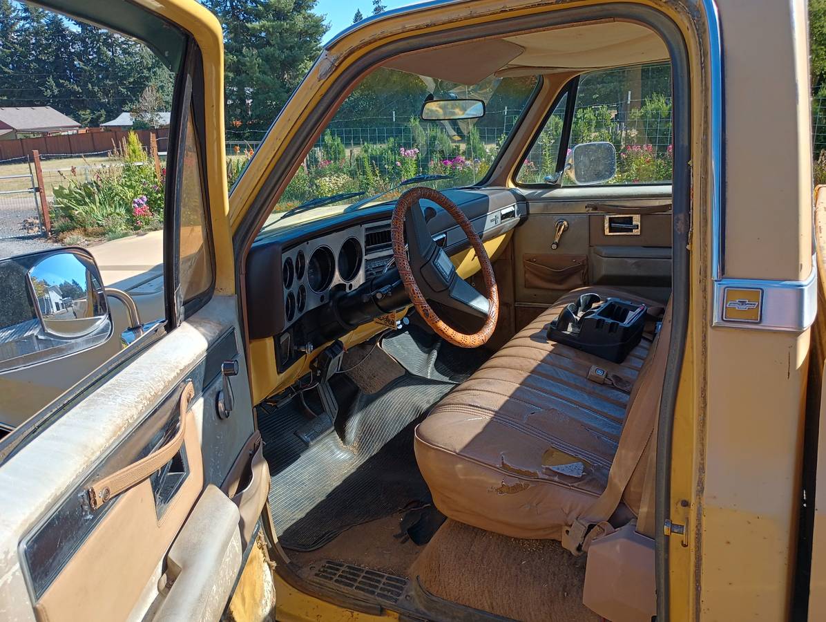Chevrolet-silverado-1981-yellow-7