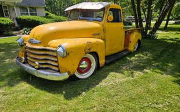 Chevy-2500-pick-up-1950-yellow-4