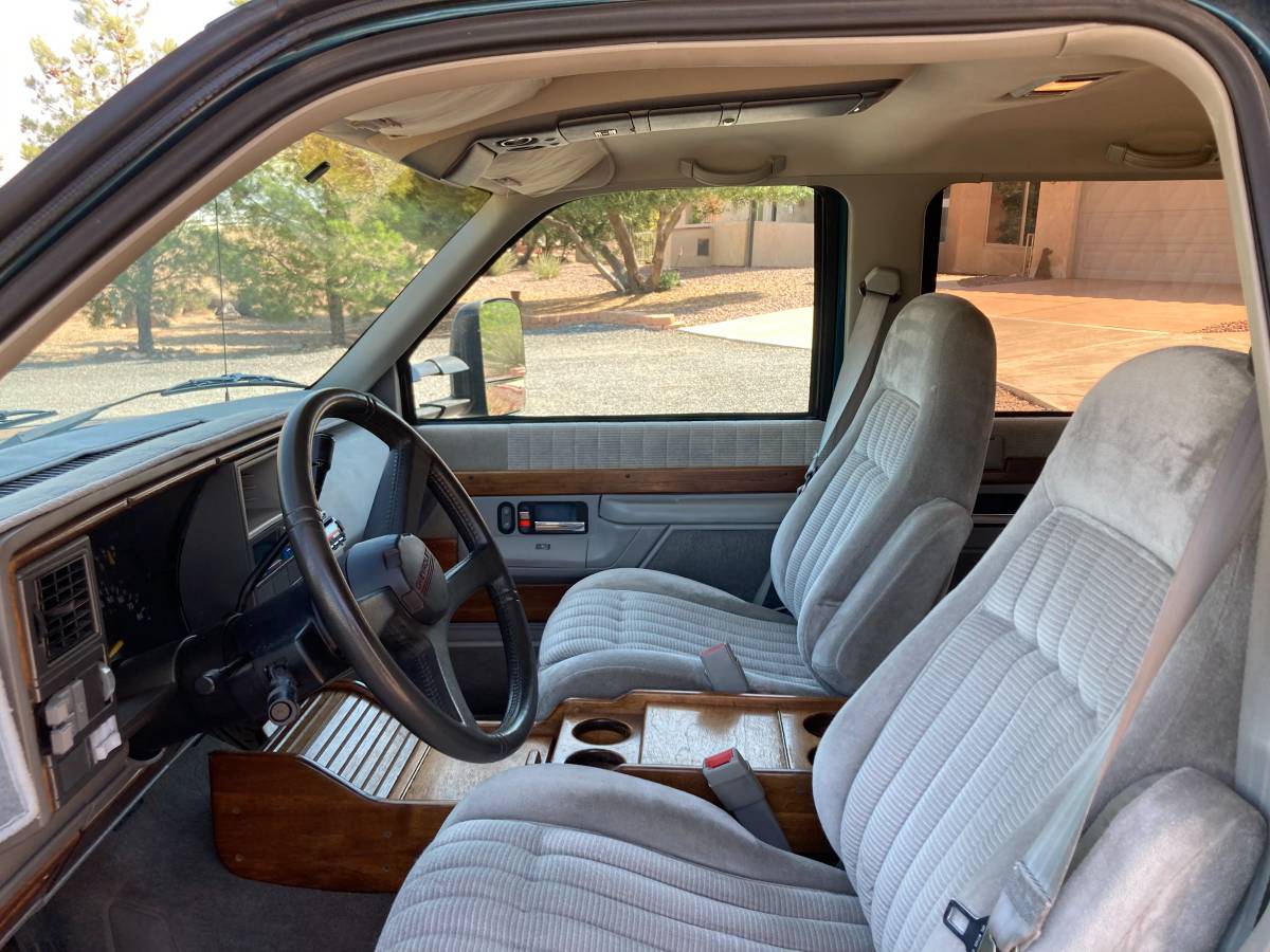 Chevy-3500-1993-green-7