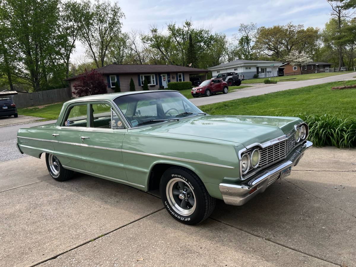 Chevy-bel-air-1964-green-9