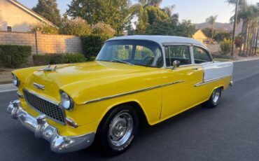 Chevy-belair-1955-yellow