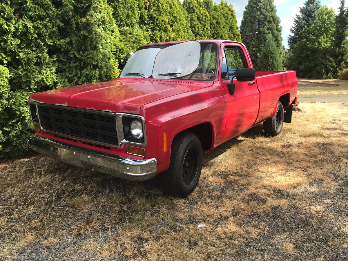 Chevy-c-10-long-bed-1977-red-5