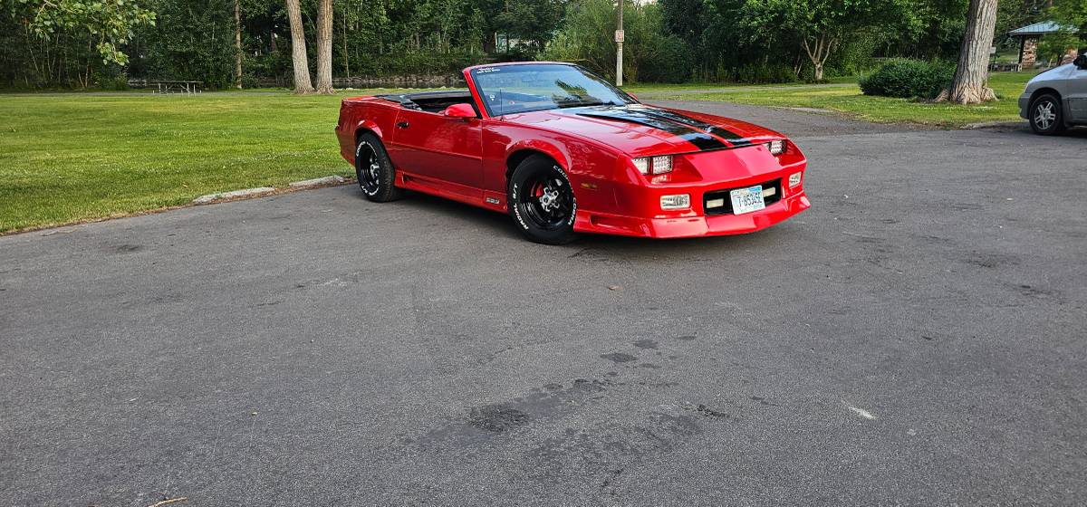Chevy-camaro-z28-convertible-1991-red