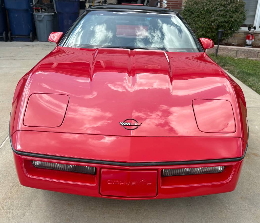 Chevy-corvette-1990-red-2