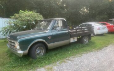 Chevy-pickup-30-full-ton-8lug-1967-green-9