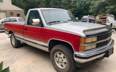 Chevy-silverado-1500-4x4-1990-red