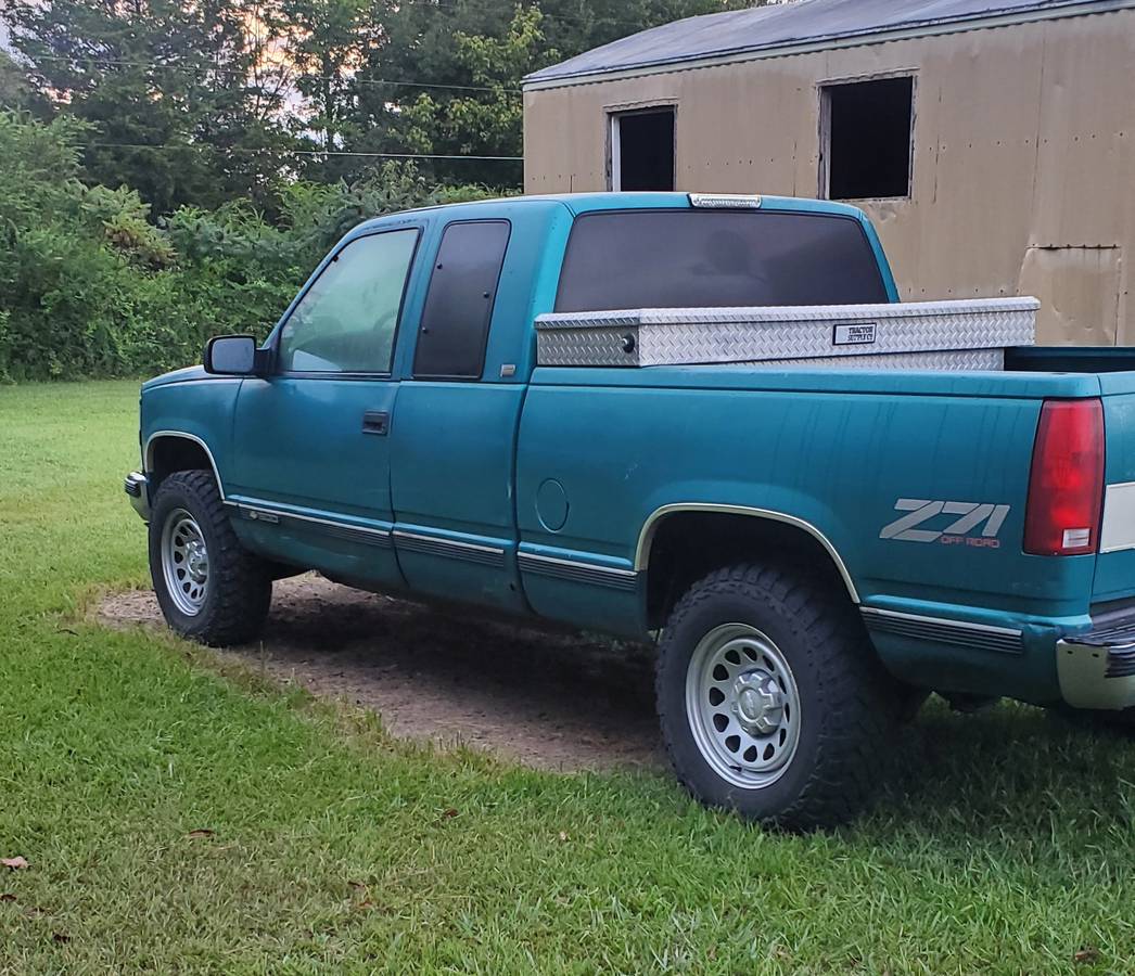 Chevy-silverado-1500-4x4-1995-blue-1