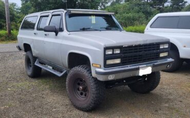 Chevy-suburban-1500-4x4-1990-grey-2