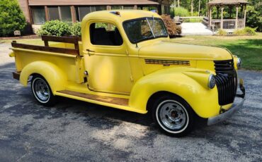 Chevy-truck-1946-yellow-1