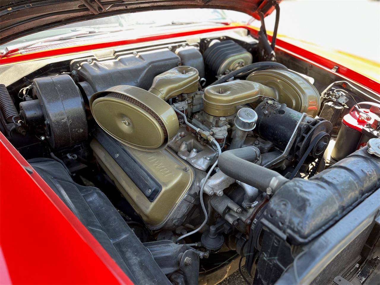 Chrysler-300c-1957-Red-Tan-22
