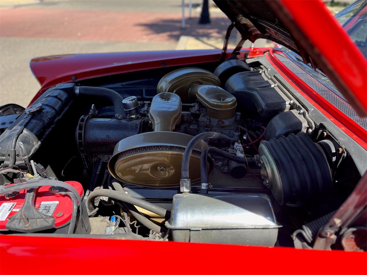 Chrysler-300c-1957-Red-Tan-23