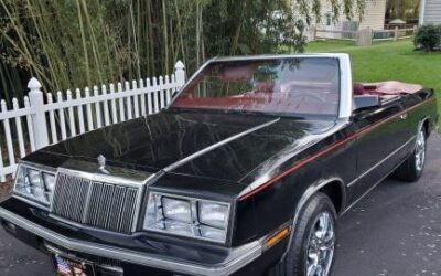Chrysler LeBaron 1985 Convertible