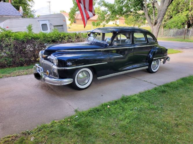 Chrysler-Other-1948-Black-Blue