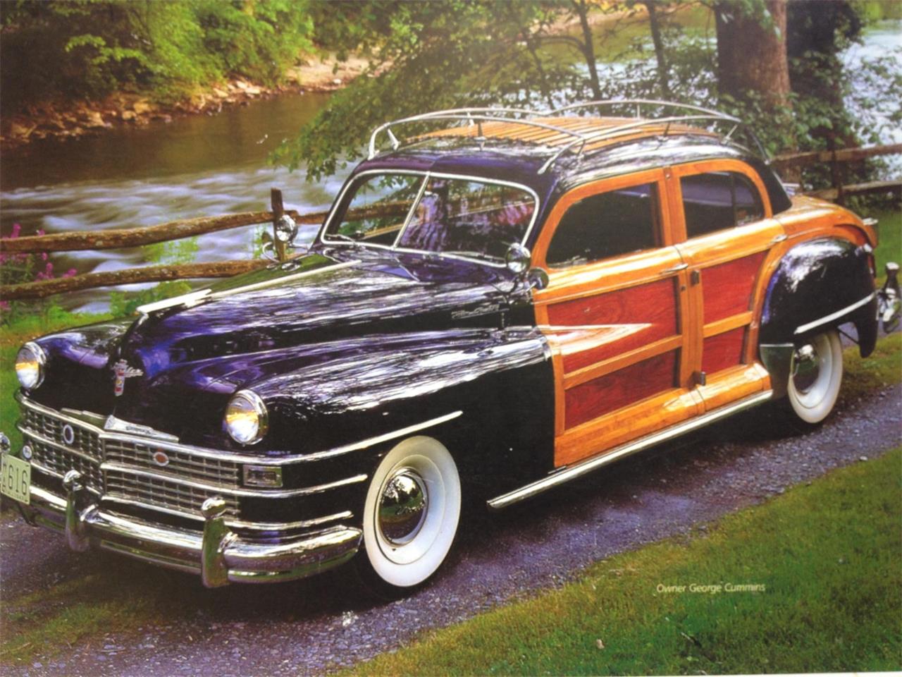 Chrysler-Town-country-1947-Navy-Blue-Highlander-Plaidblu
