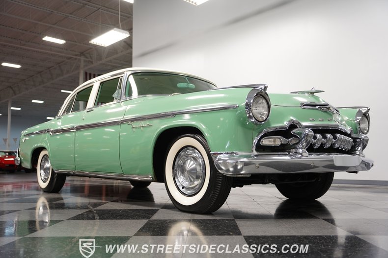 Desoto-Fireflite-1955-Green-Green-32