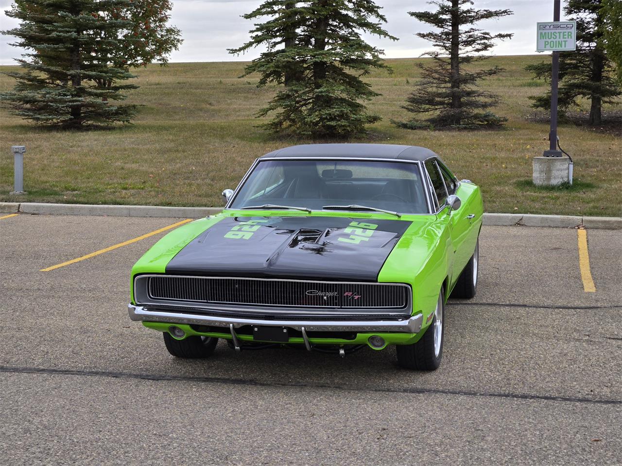 Dodge-Charger-1969-Green-black-and-grey-16