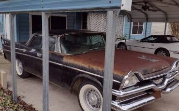 Dodge-Coronet-1957-Black-11