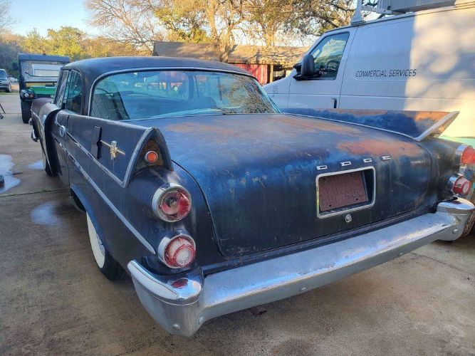 Dodge-Coronet-1957-Black-18