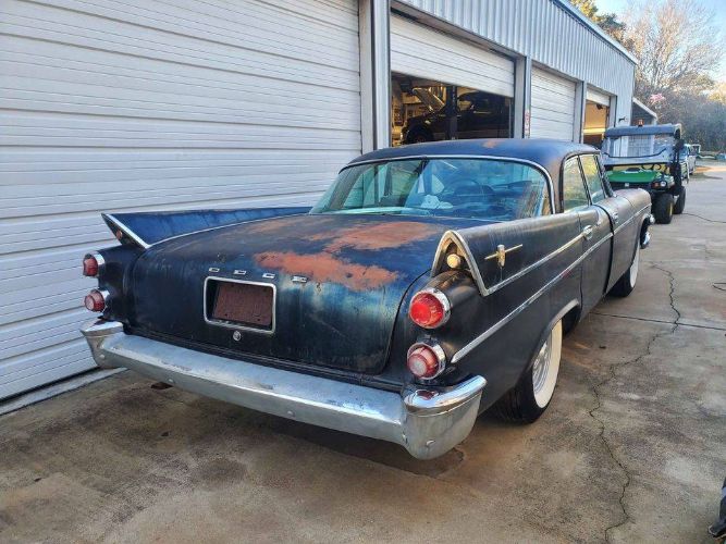 Dodge-Coronet-1957-Black-6