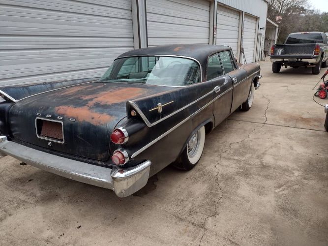 Dodge-Coronet-1957-Black-8