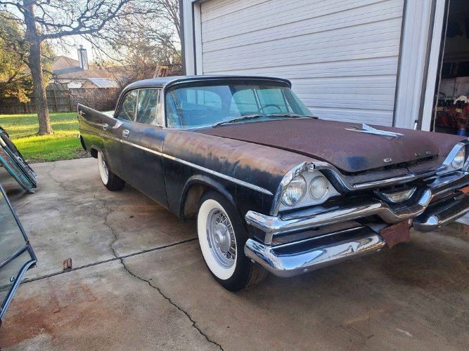 Dodge-Coronet-1957-Black