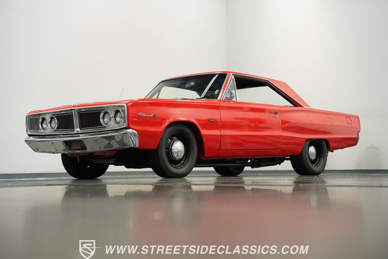 Dodge-Coronet-1966-Red-Black-21