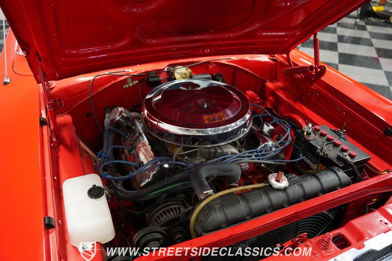 Dodge-Coronet-1966-Red-Black-34
