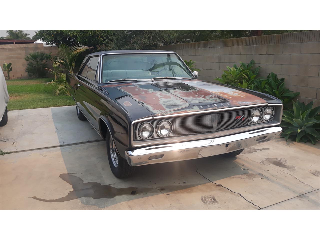 Dodge-Coronet-1967-Black-White-1