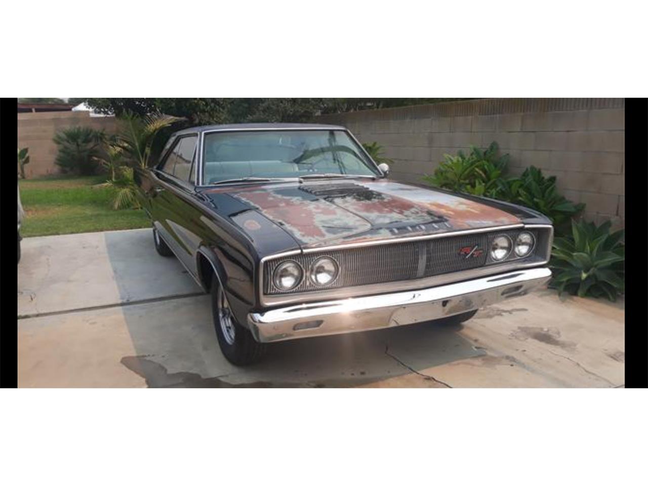 Dodge-Coronet-1967-Black-White-10