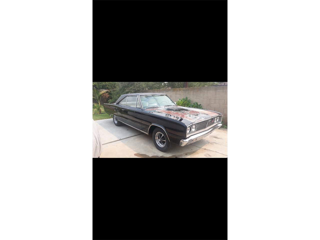Dodge-Coronet-1967-Black-White-16