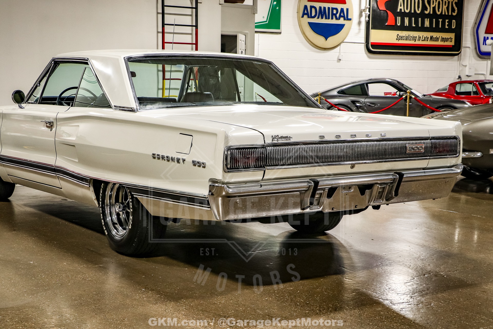 Dodge-Coronet-1967-White-Blue-47