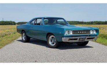 Dodge-Coronet-1968-Medium-Turquoise-Black-11